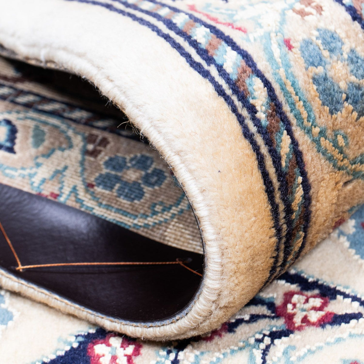 Dywan perski - Nain - Królewski - 305 x 191 cm - beżowy