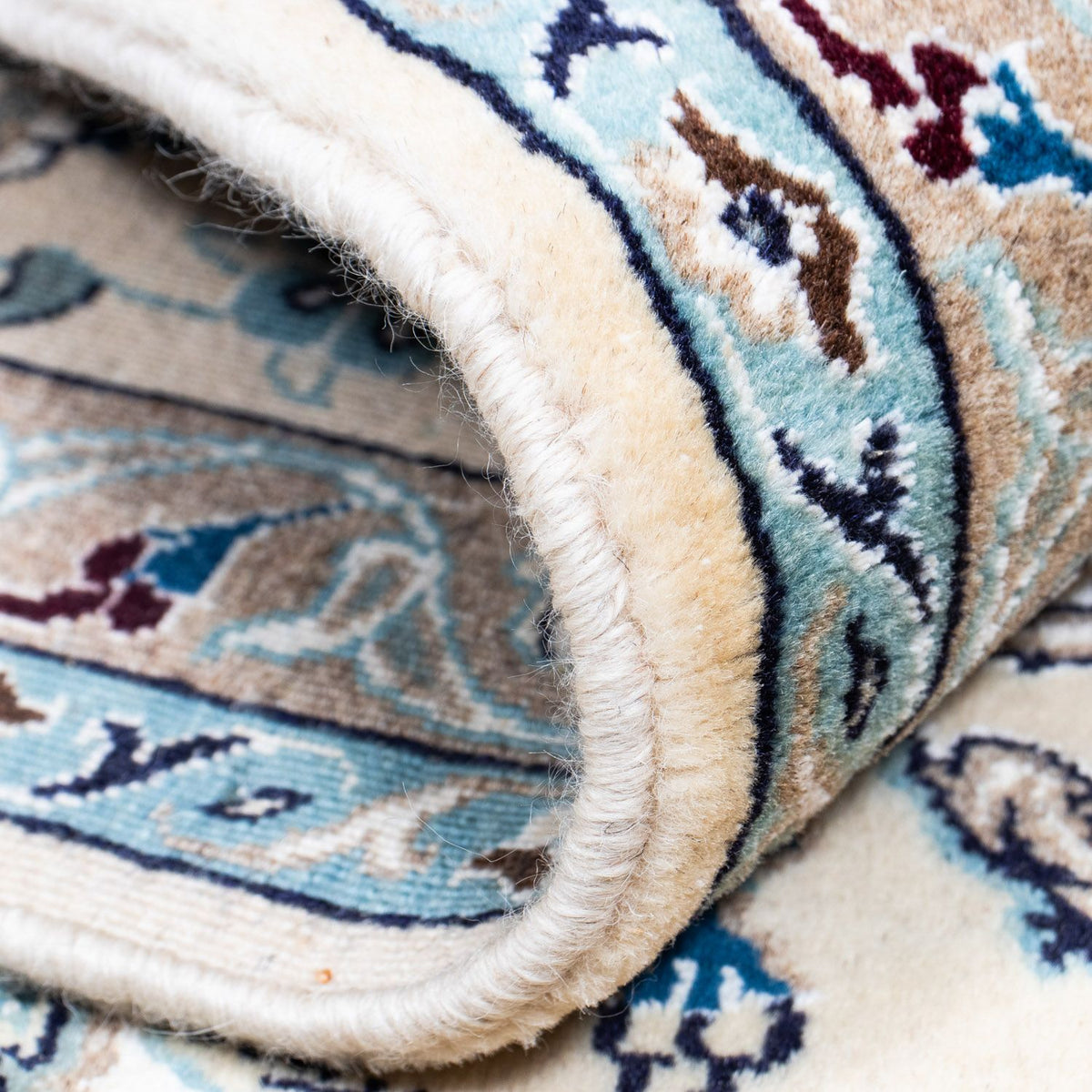 Dywan perski - Nain - Królewski - 290 x 202 cm - beżowy