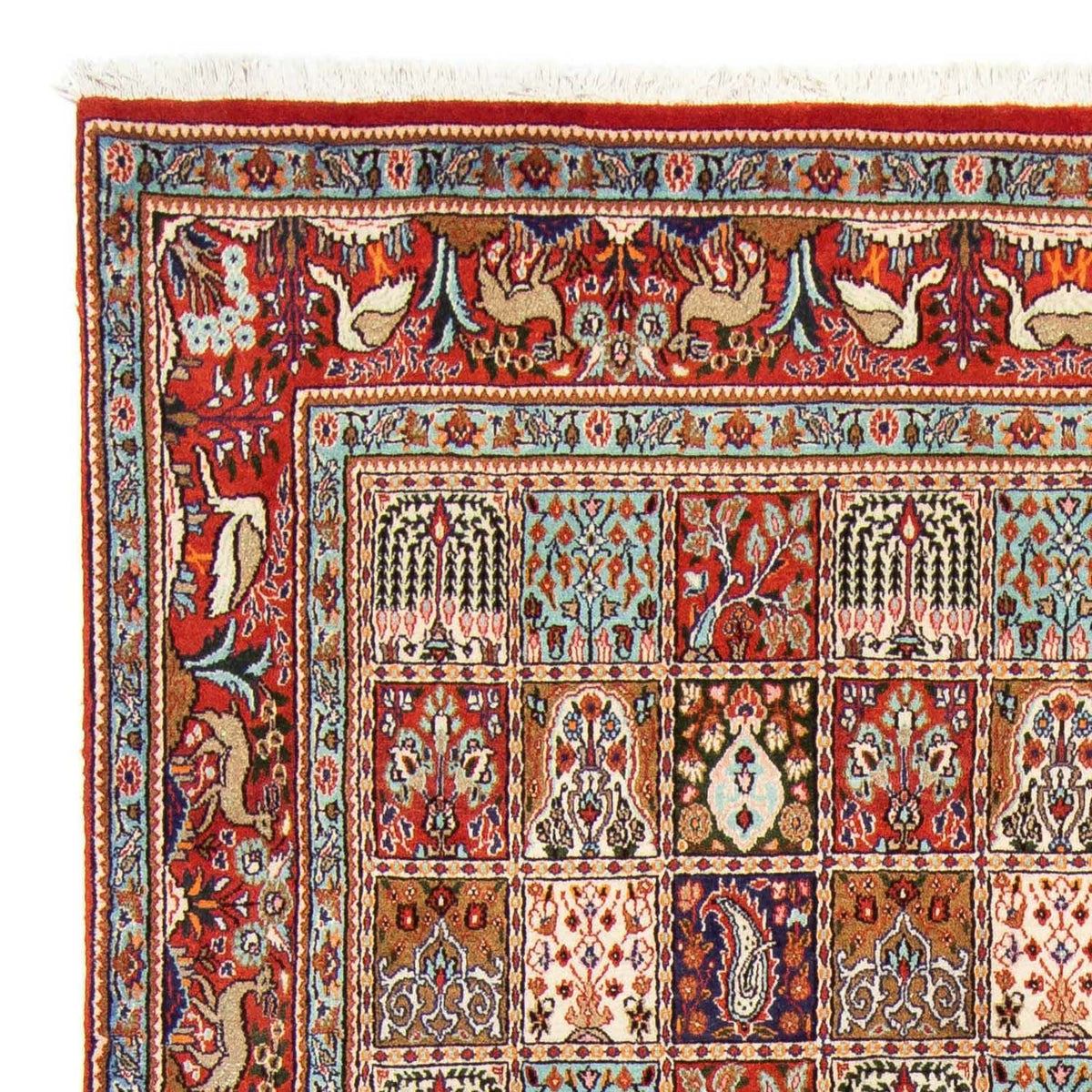 Dywan perski - Klasyczny - 302 x 198 cm - jasna czerwień