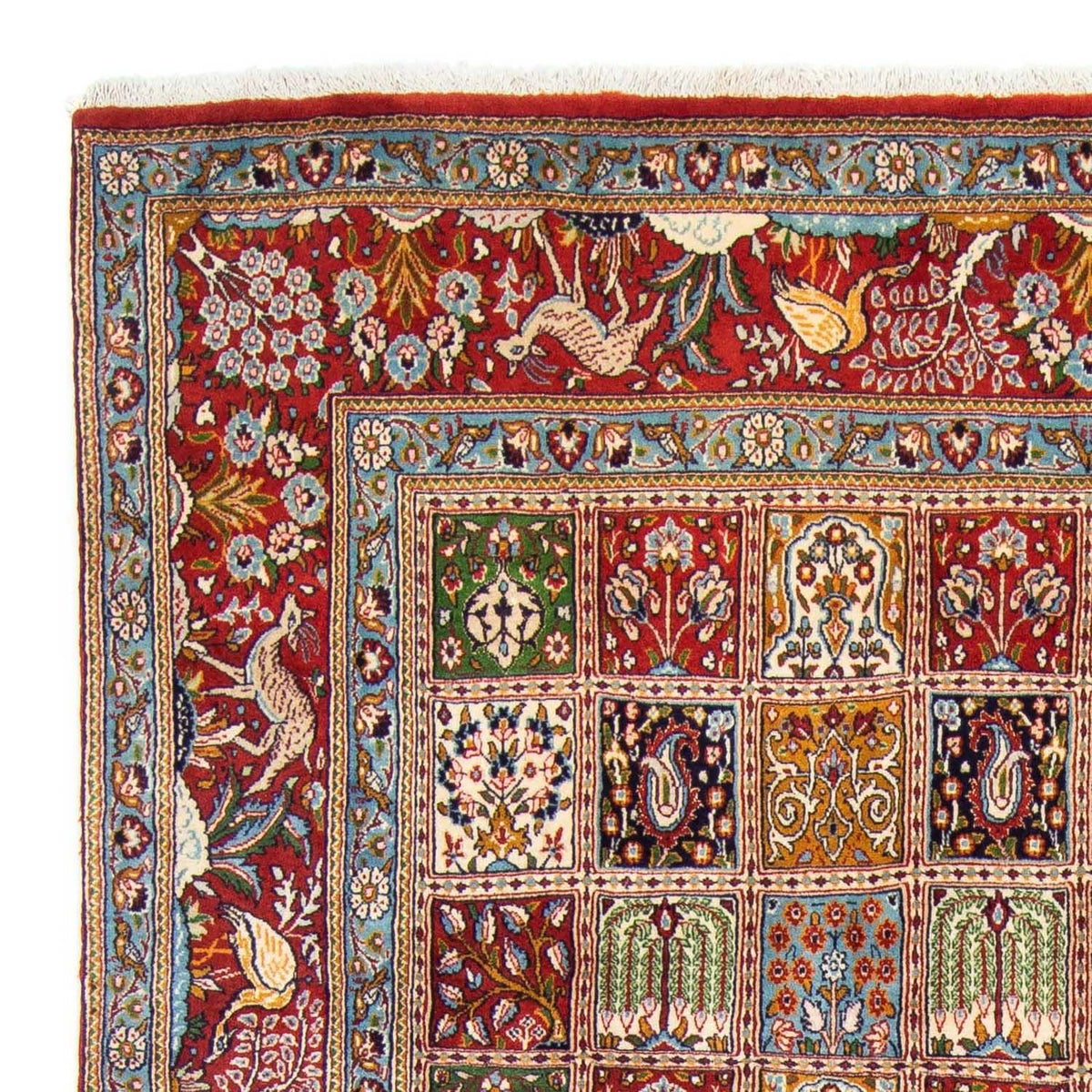 Dywan perski - Klasyczny - 300 x 194 cm - jasna czerwień