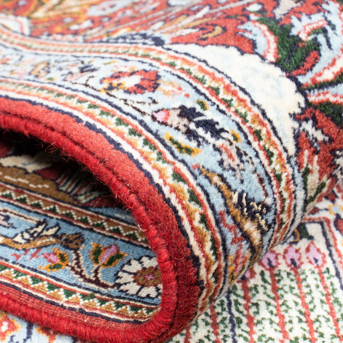 Dywan perski - Klasyczny - 296 x 191 cm - jasna czerwień