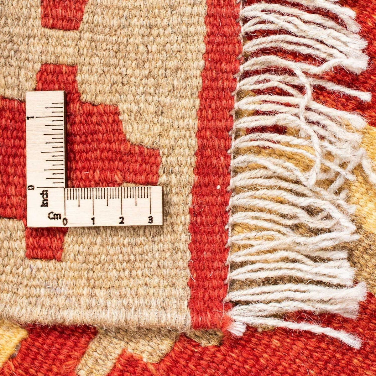 Dywan Kelim - Orientalny - 211 x 155 cm - czerwony