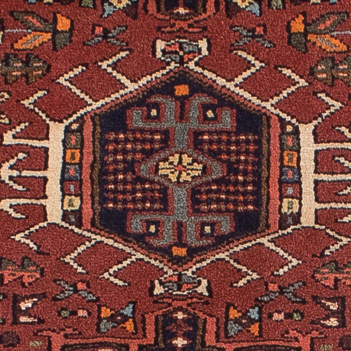 Biegacz Perski dywan - Nomadyczny - 297 x 79 cm - ciemna czerwień