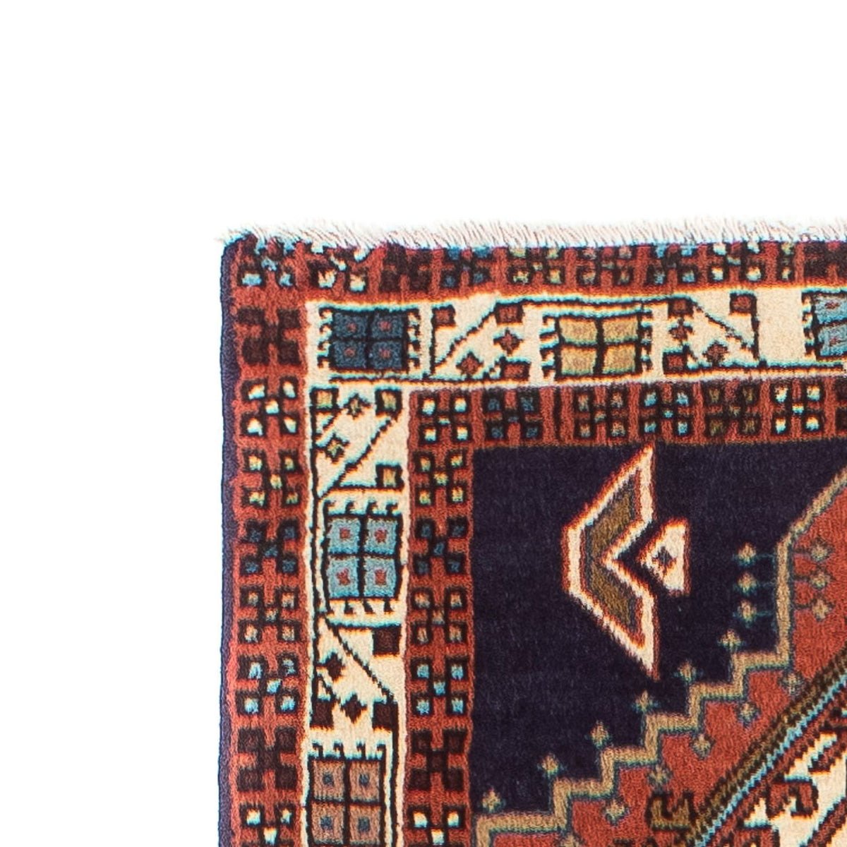 Biegacz Perski dywan - Nomadyczny - 282 x 68 cm - rdza