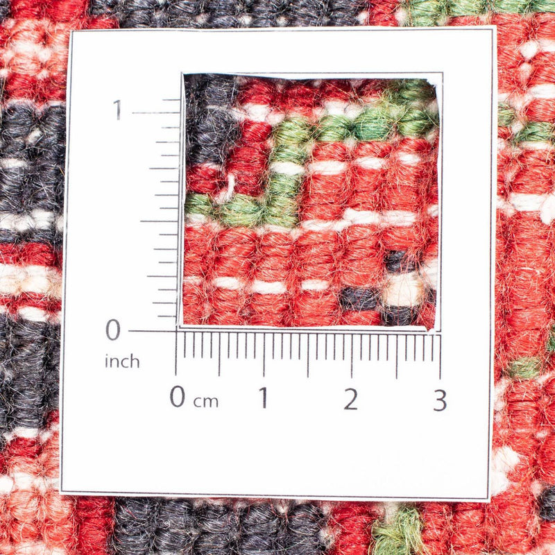 Perski dywan - Nomadyczny - 300 x 212 cm - czerwony