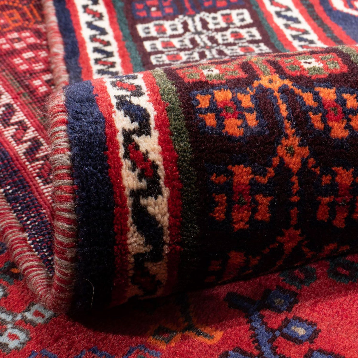 Perski dywan - Nomadyczny - 278 x 200 cm - czerwony