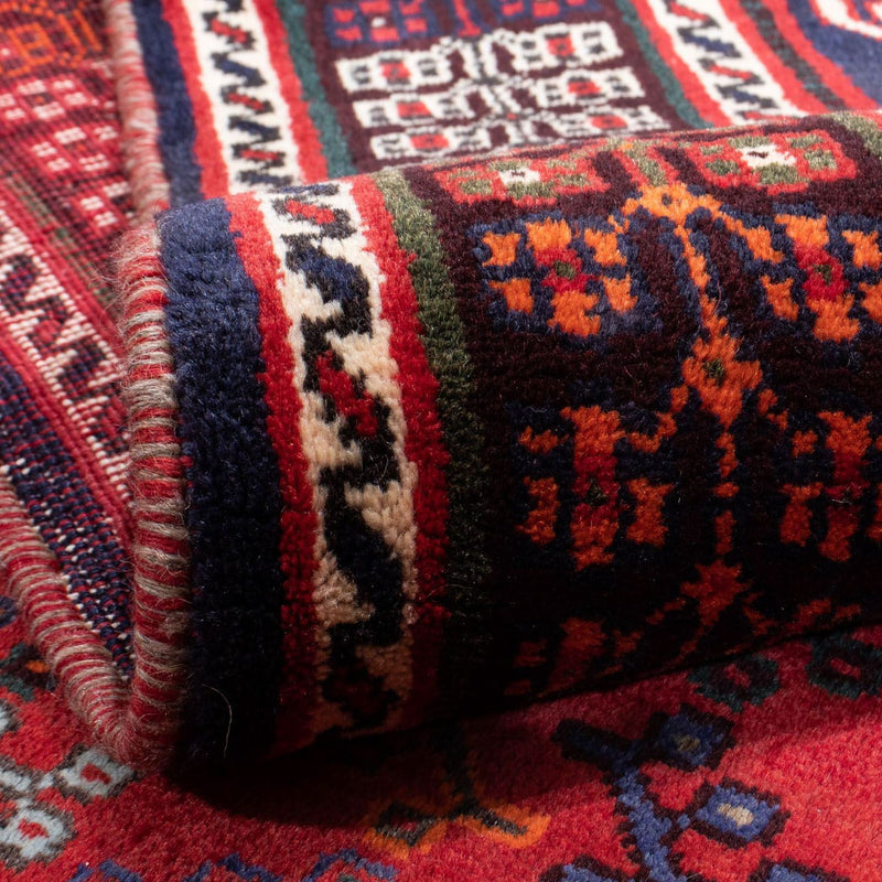 Perski dywan - Nomadyczny - 278 x 200 cm - czerwony