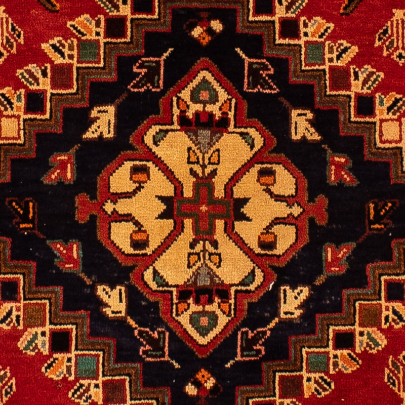 Perski dywan - Nomadyczny - 302 x 219 cm - ciemna czerwień