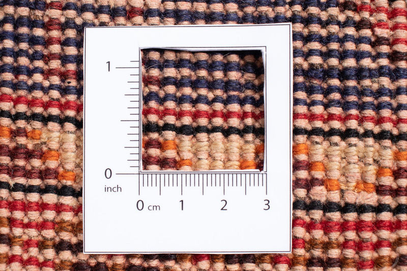 Perski dywan - Nomadyczny - 302 x 219 cm - ciemna czerwień