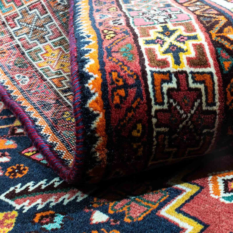 Perski dywan - Nomadyczny - 262 x 172 cm - jasna czerwień