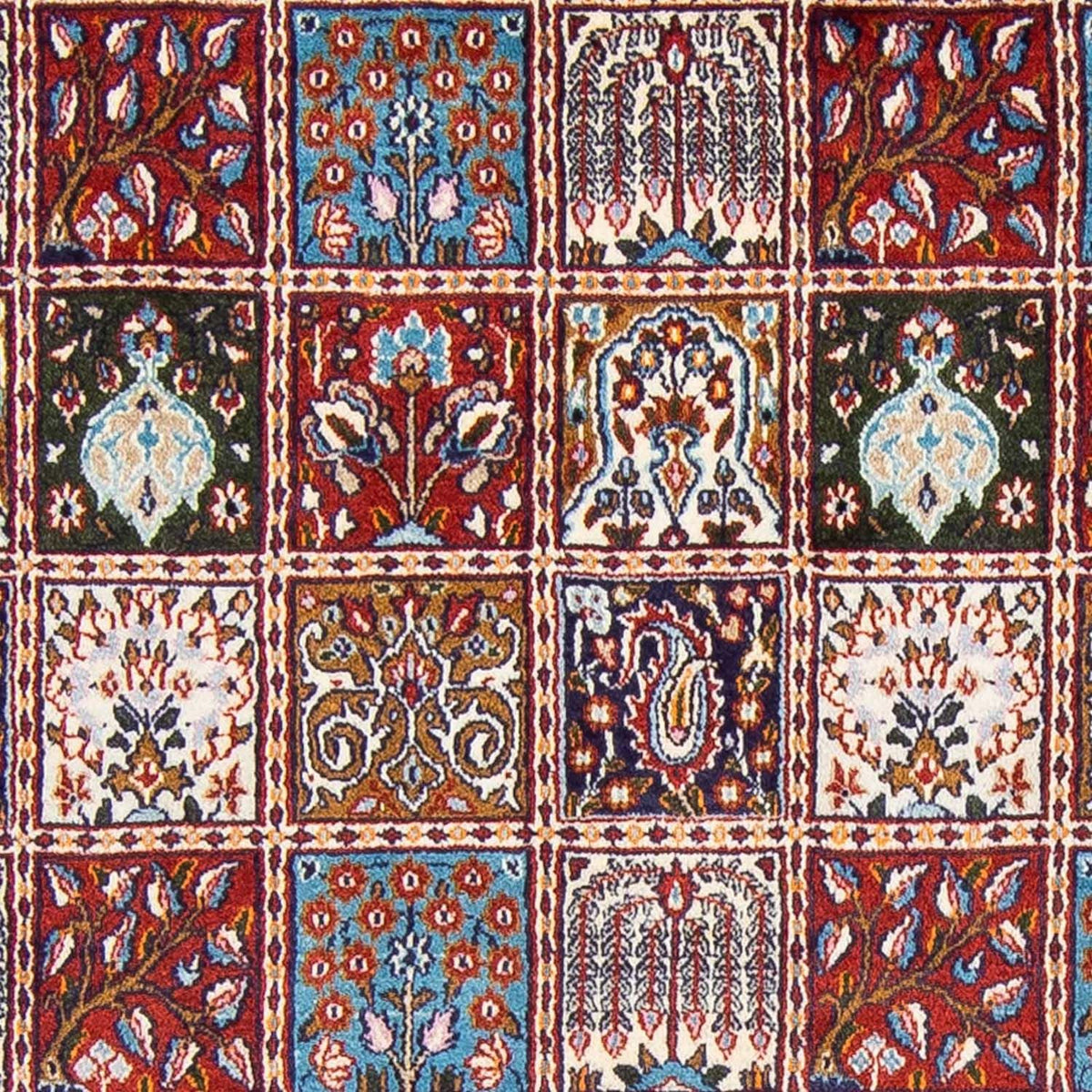 Dywan perski - Klasyczny - 302 x 202 cm - jasna czerwień