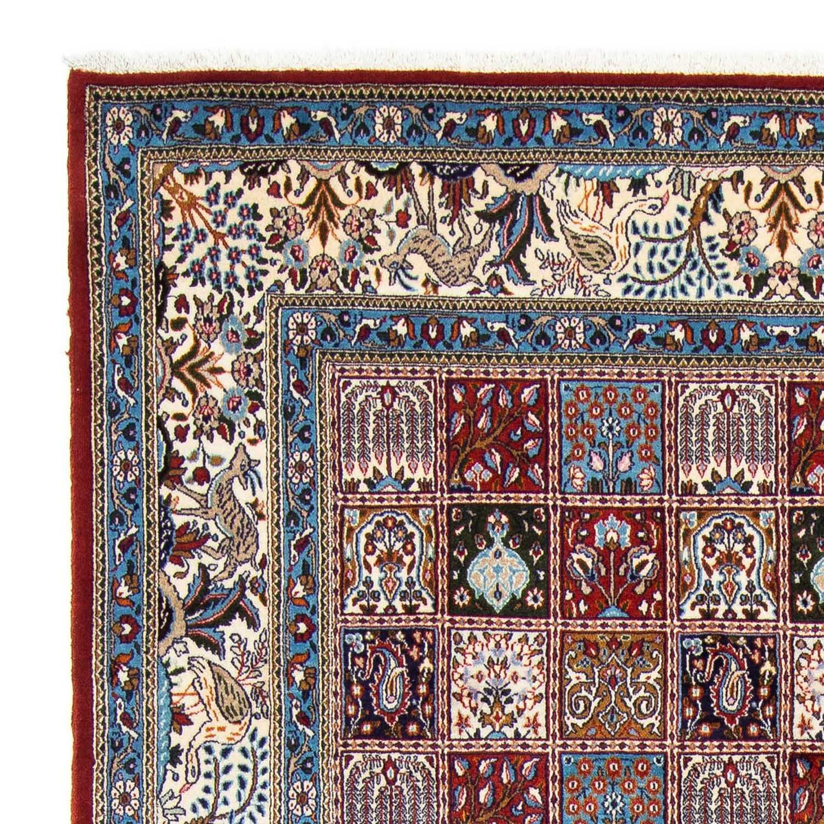 Dywan perski - Klasyczny - 302 x 202 cm - jasna czerwień