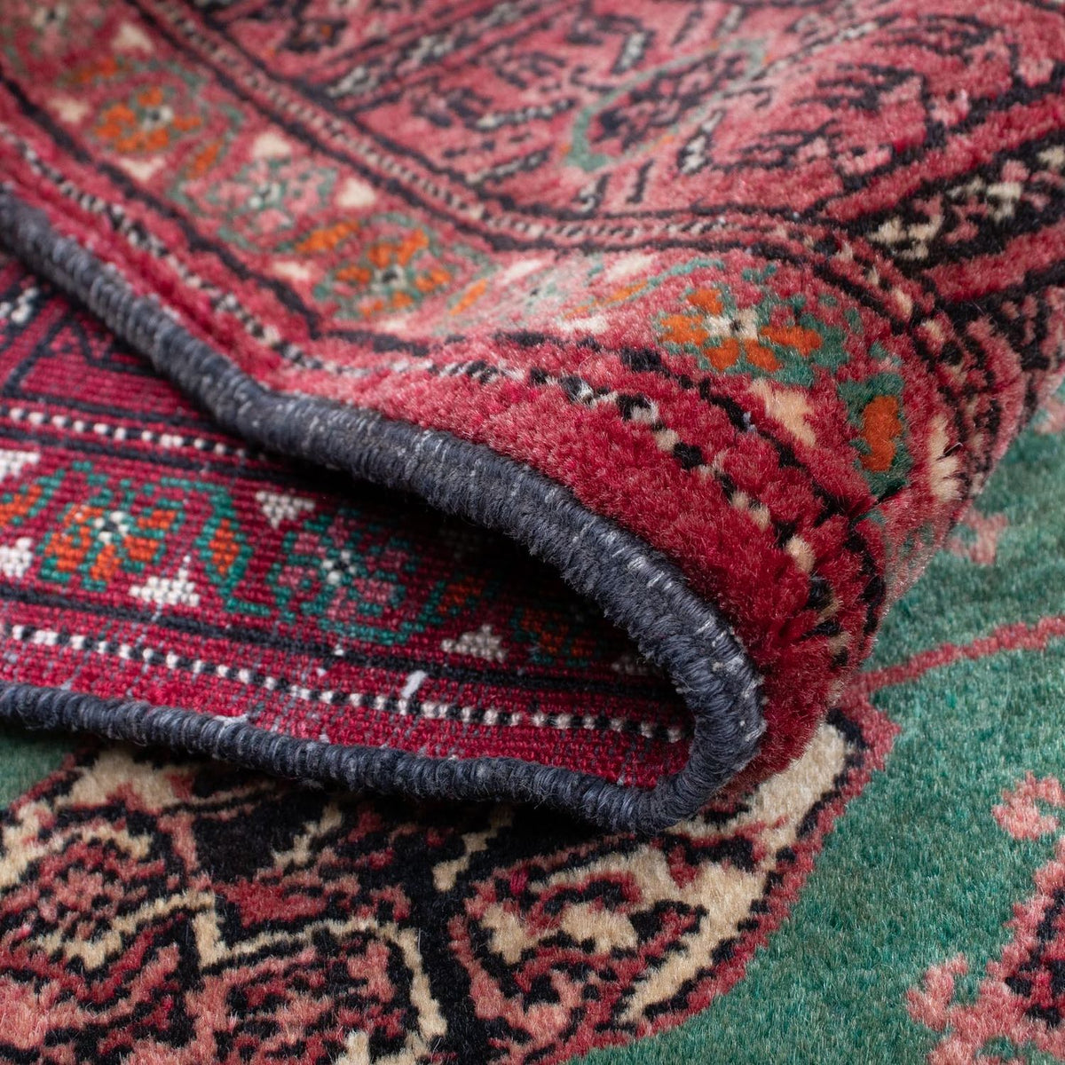 Dywan beludżycki - 171 x 100 cm - zielona