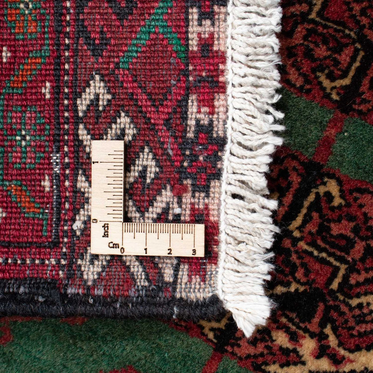 Dywan beludżycki - 171 x 100 cm - zielona