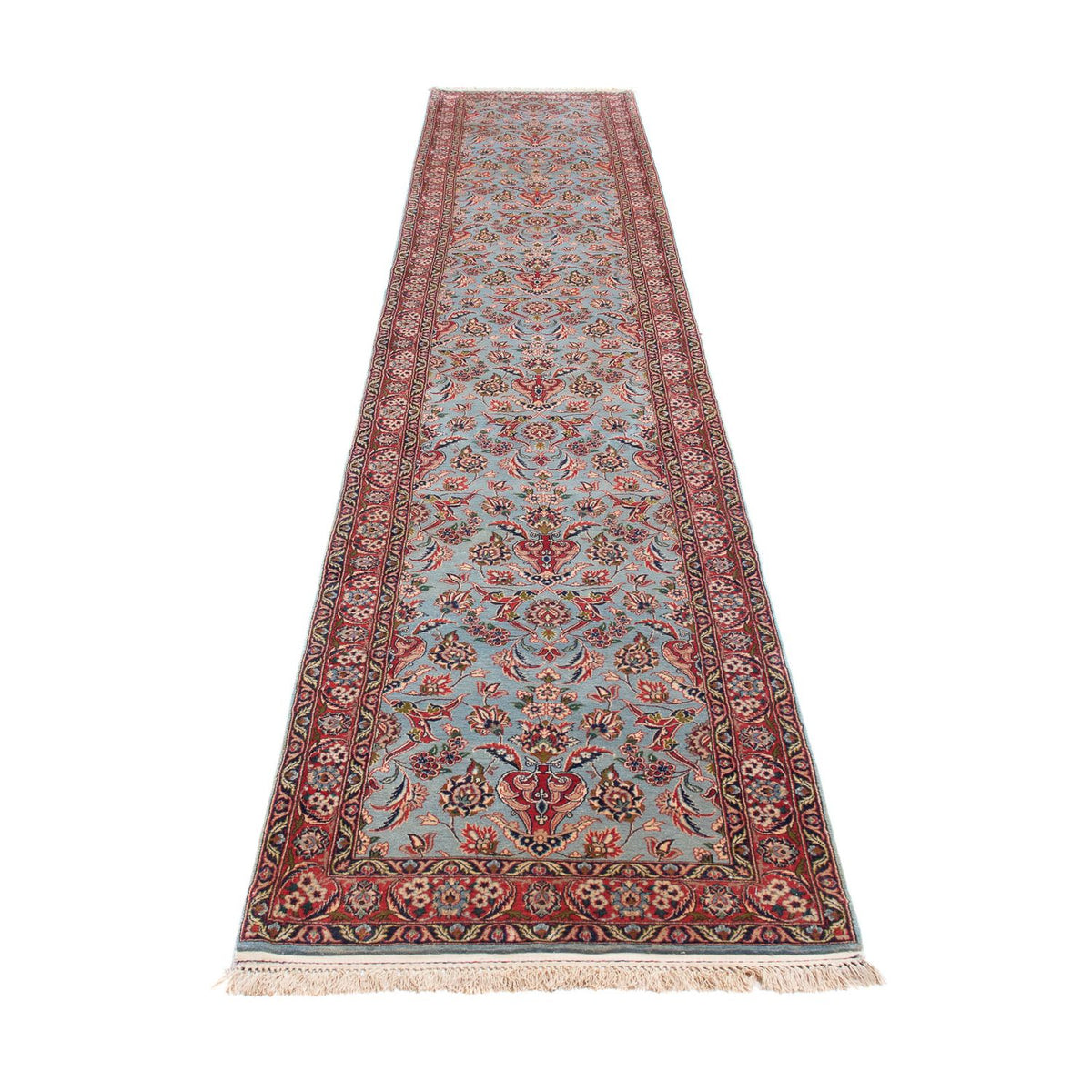 Biegacz Dywan perski - Isfahan - Premium - 415 x 77 cm - wielokolorowy