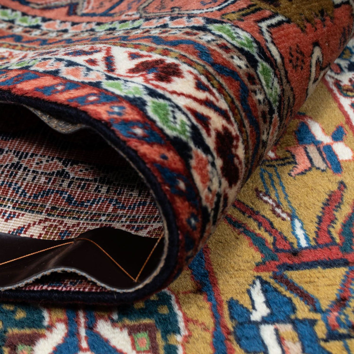 Dywan Gabbeh - Kashkuli perski - 295 x 197 cm - jasna czerwień