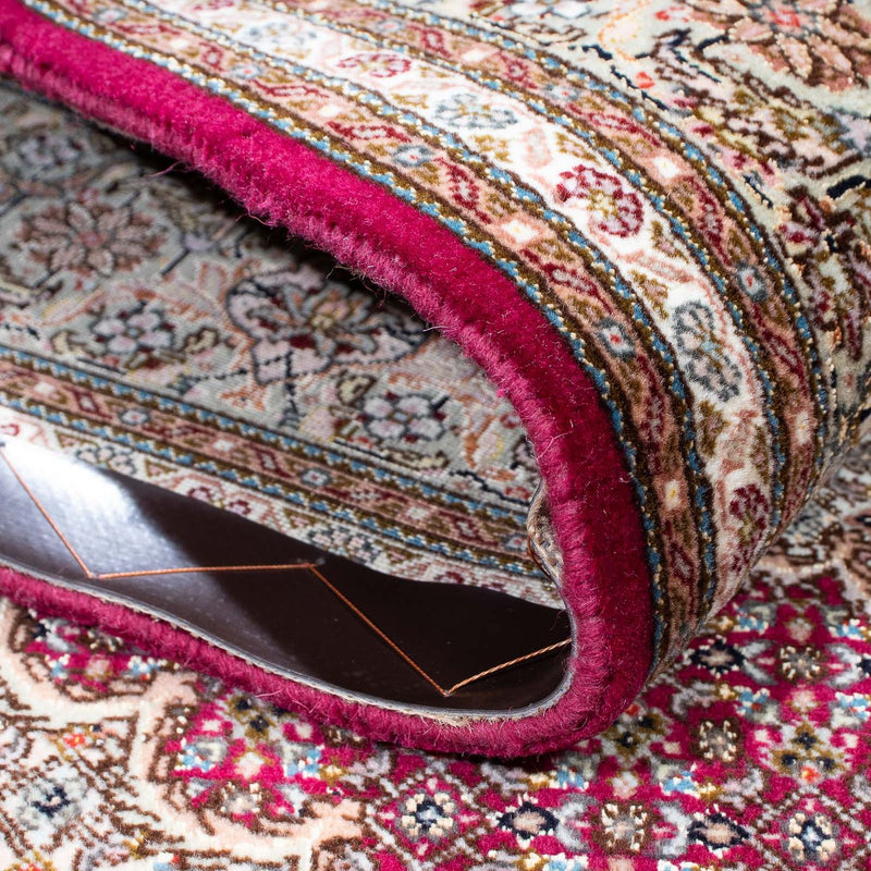 Dywan perski - Tabriz - 208 x 150 cm - ciemna czerwień