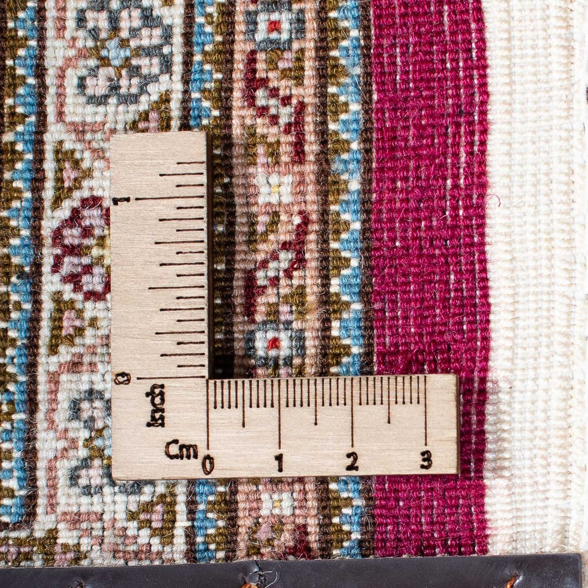 Dywan perski - Tabriz - 208 x 150 cm - ciemna czerwień