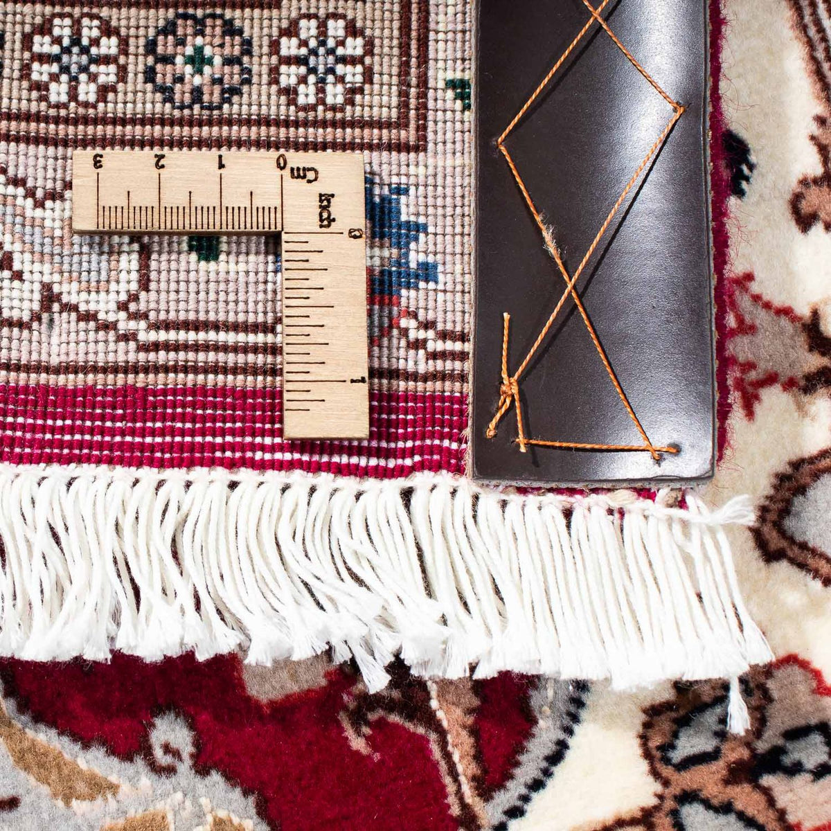 Dywan perski - Tabriz - Królewski - 238 x 166 cm - ciemna czerwień