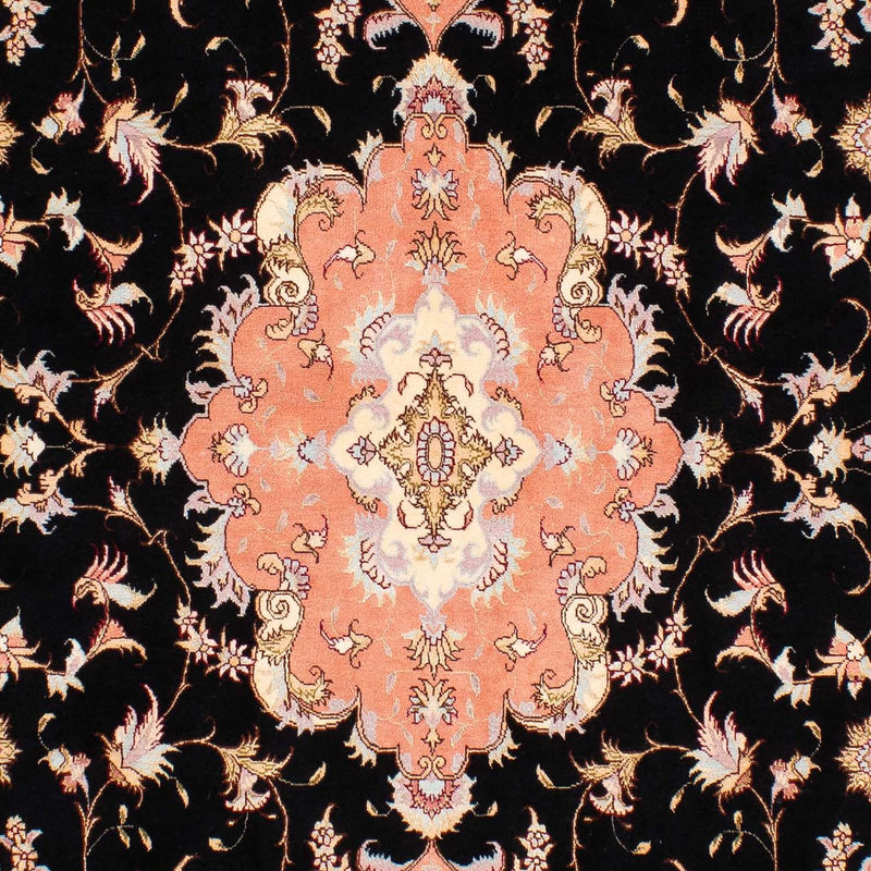 Dywan perski - Tabriz - Królewski - 238 x 170 cm - ciemnoniebieski