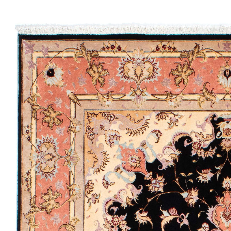 Dywan perski - Tabriz - Królewski - 238 x 170 cm - ciemnoniebieski