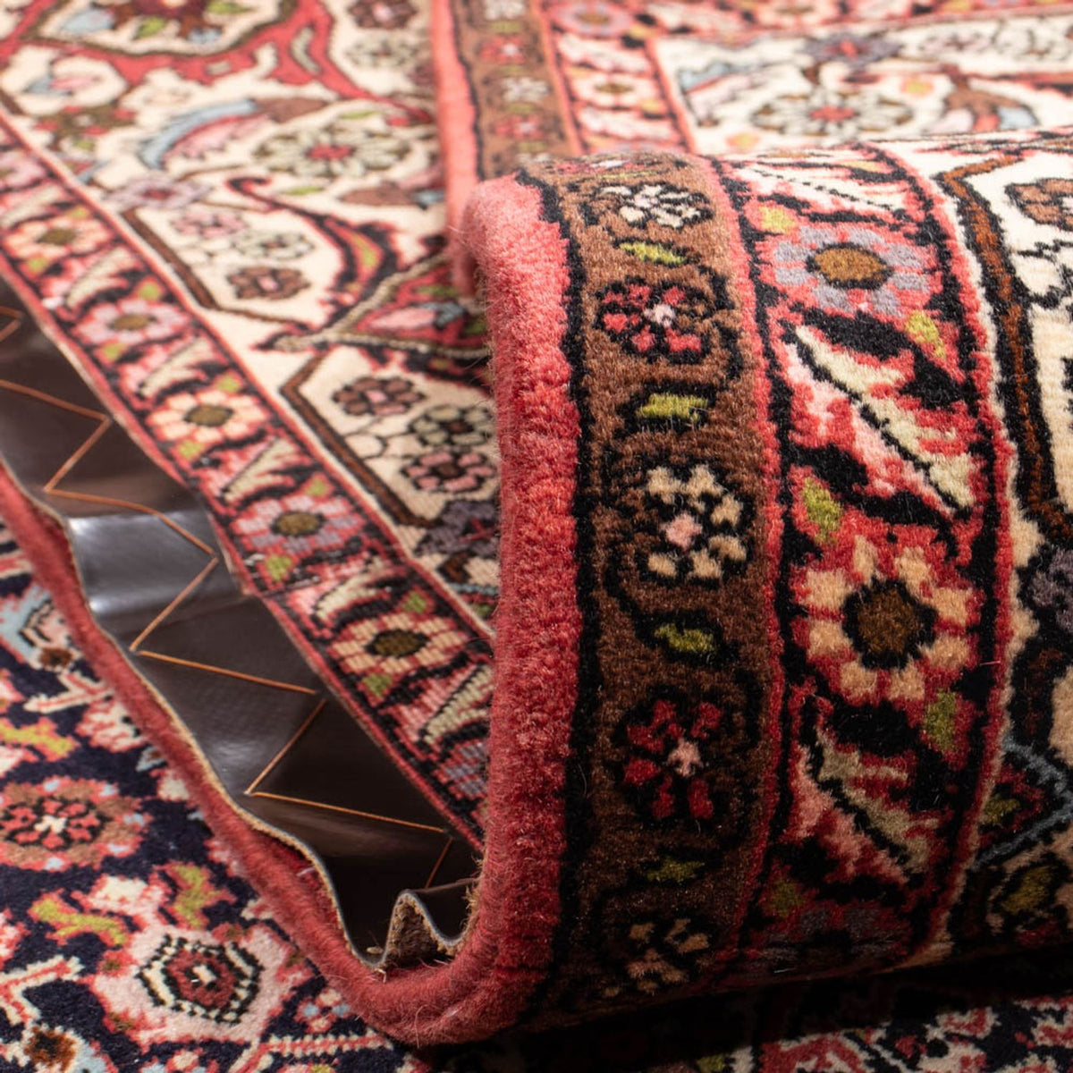 Dywan perski - Bijar - 340 x 252 cm - brązowy