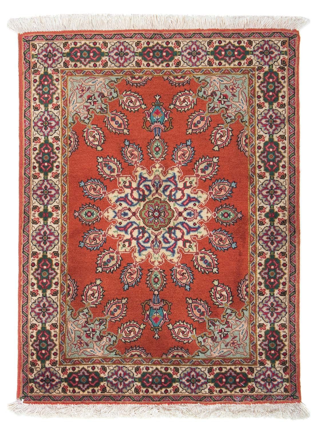 Dywan perski - Tabriz - 84 x 61 cm - rdza