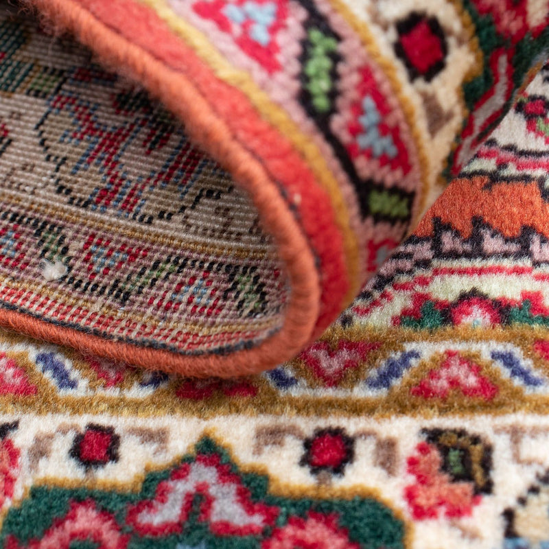 Dywan perski - Tabriz - 84 x 61 cm - rdza