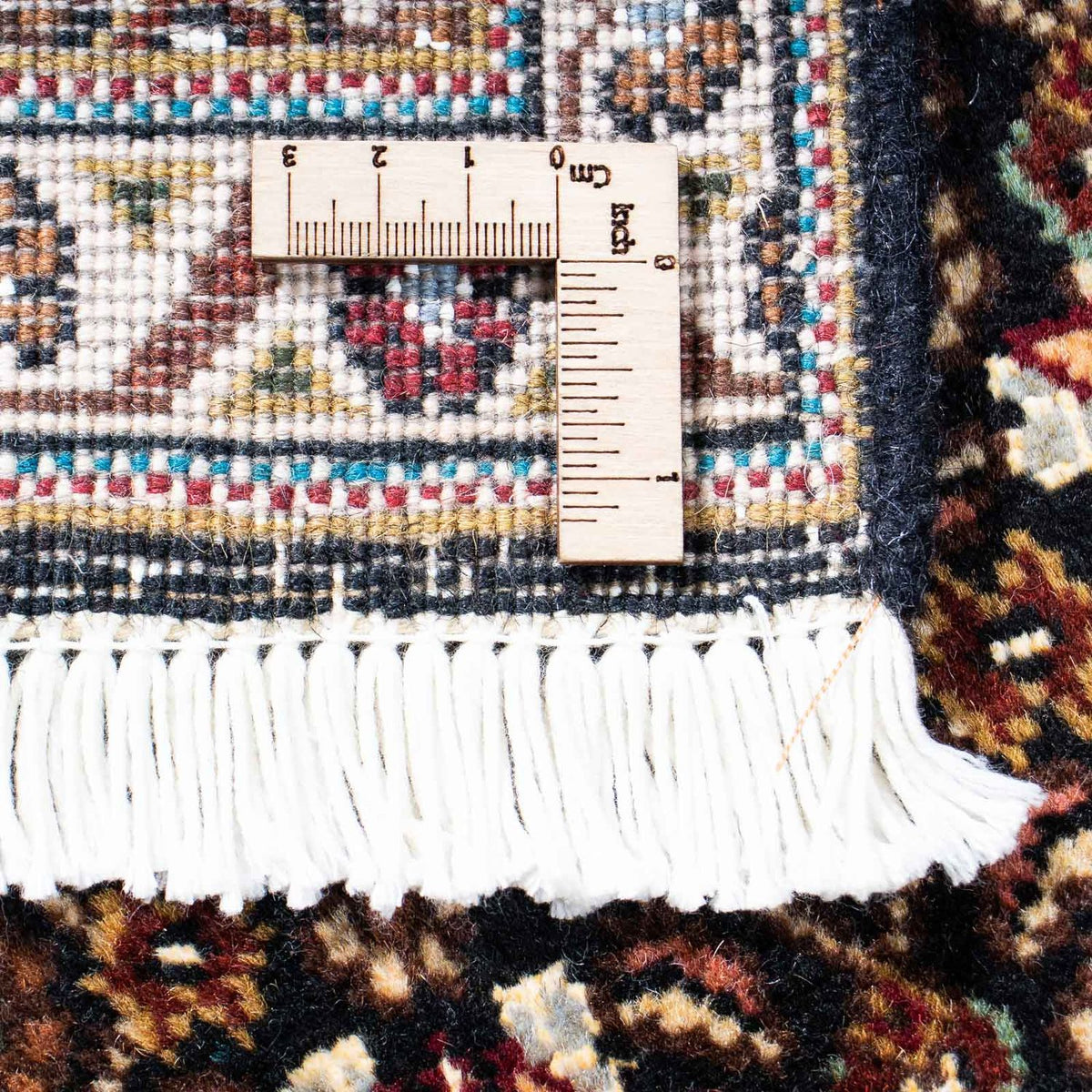 Biegacz Dywan perski - Tabriz - 204 x 74 cm - ciemnoniebieski