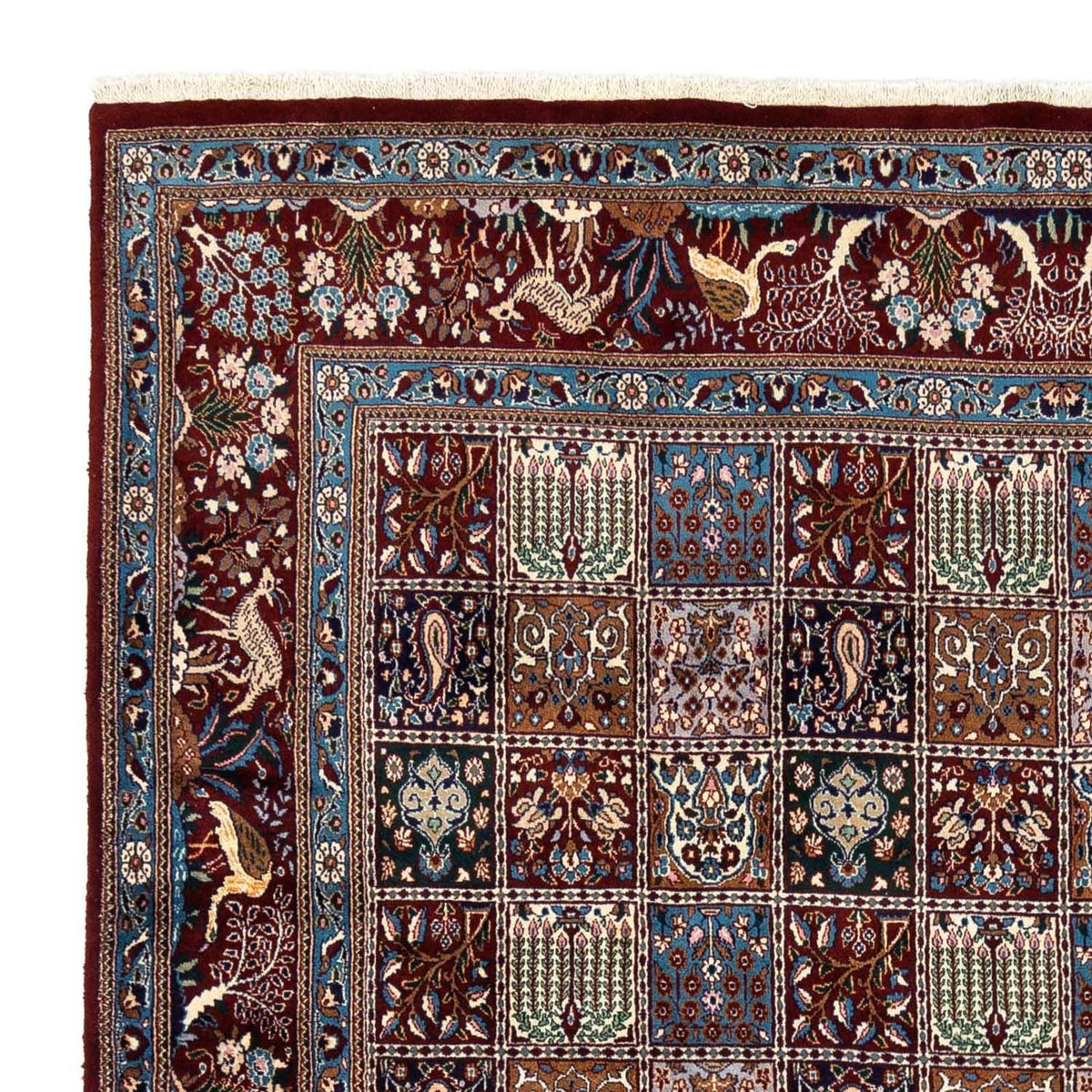 Dywan perski - Klasyczny - 340 x 243 cm - ciemna czerwień