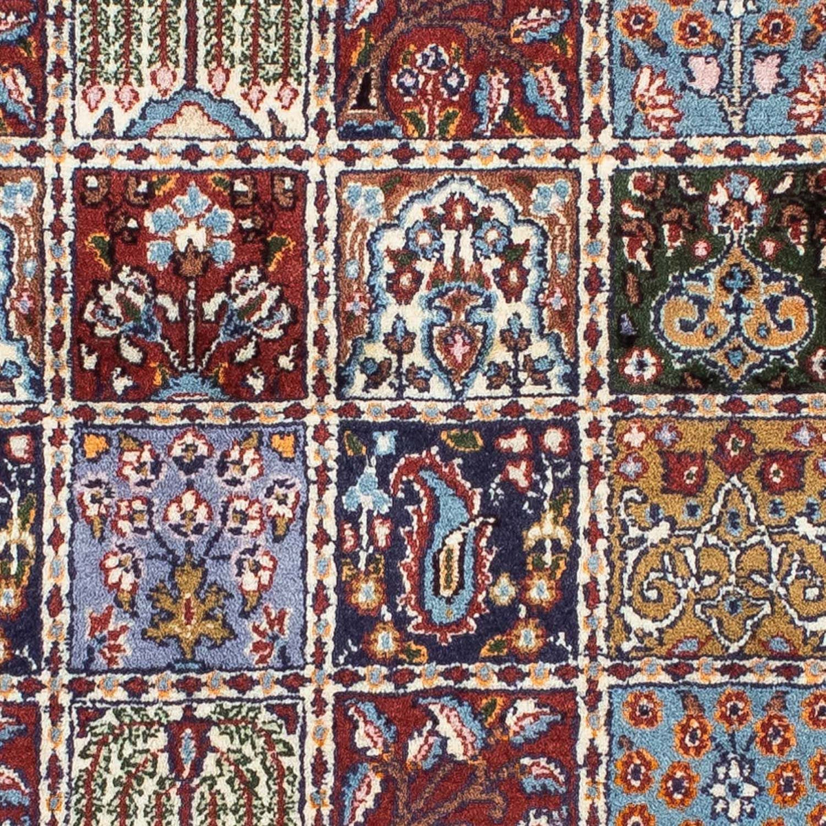 Dywan perski - Klasyczny - 190 x 145 cm - ciemna czerwień