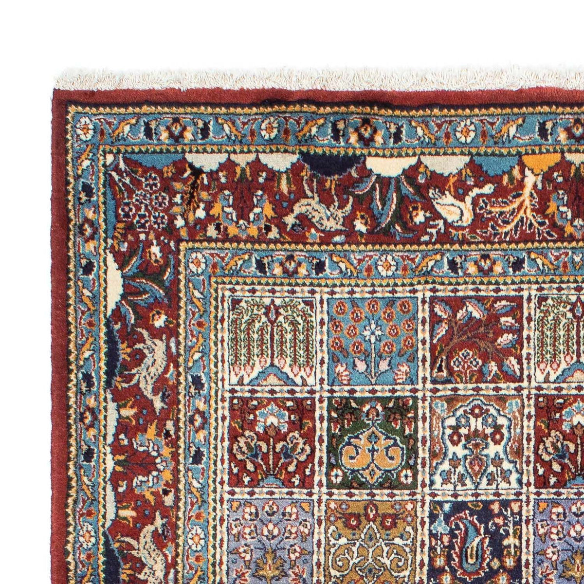 Dywan perski - Klasyczny - 190 x 145 cm - ciemna czerwień