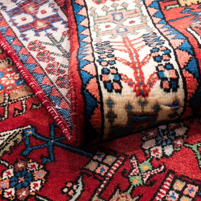 Perski dywan - Nomadyczny - 155 x 103 cm - ciemna czerwień