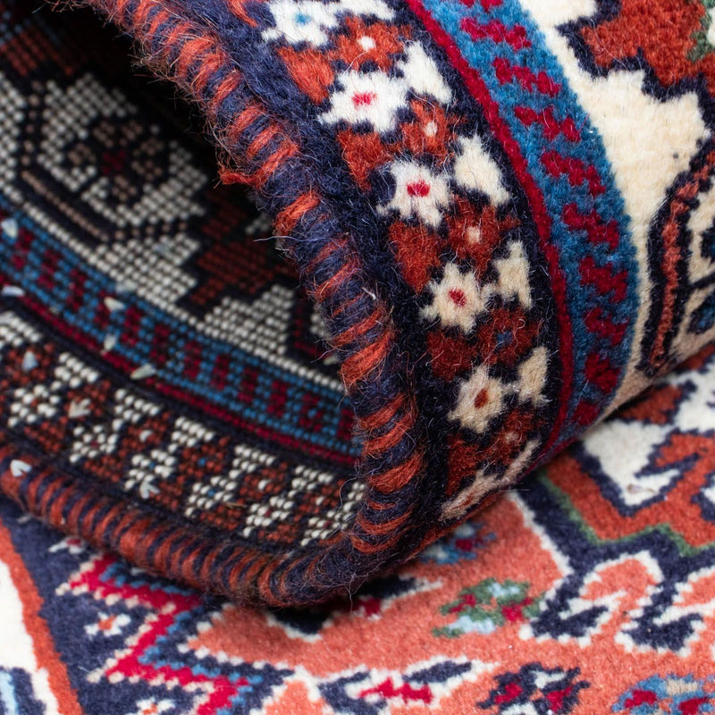 Biegacz Perski dywan - Nomadyczny - 380 x 75 cm - jasna czerwień