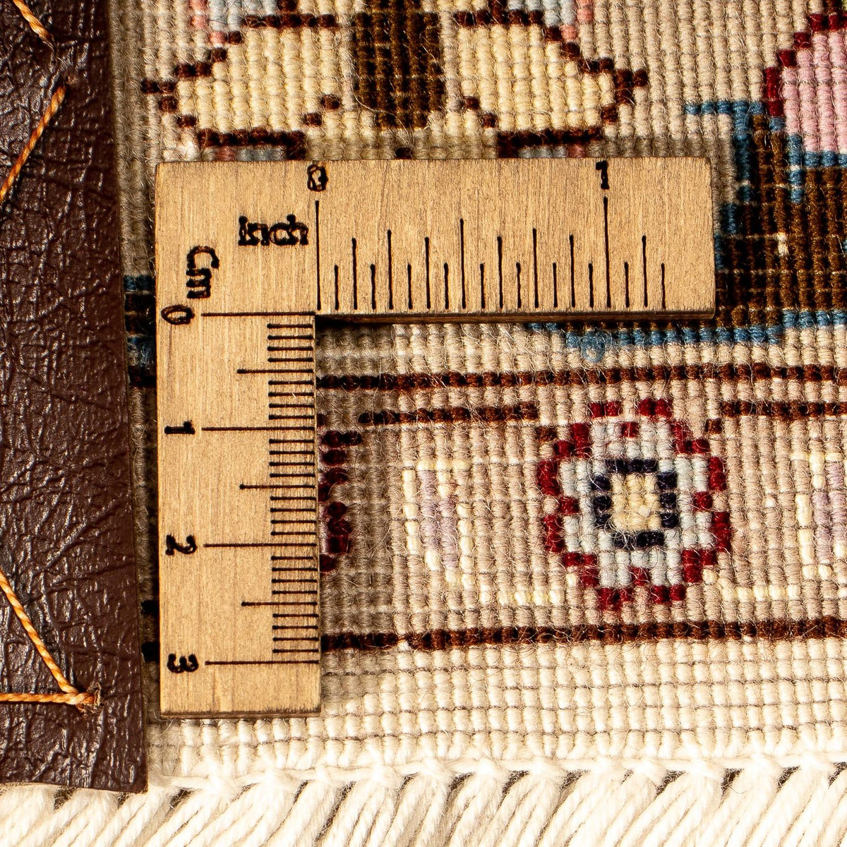 Dywan perski - Tabriz - Królewski - 357 x 247 cm - beżowy