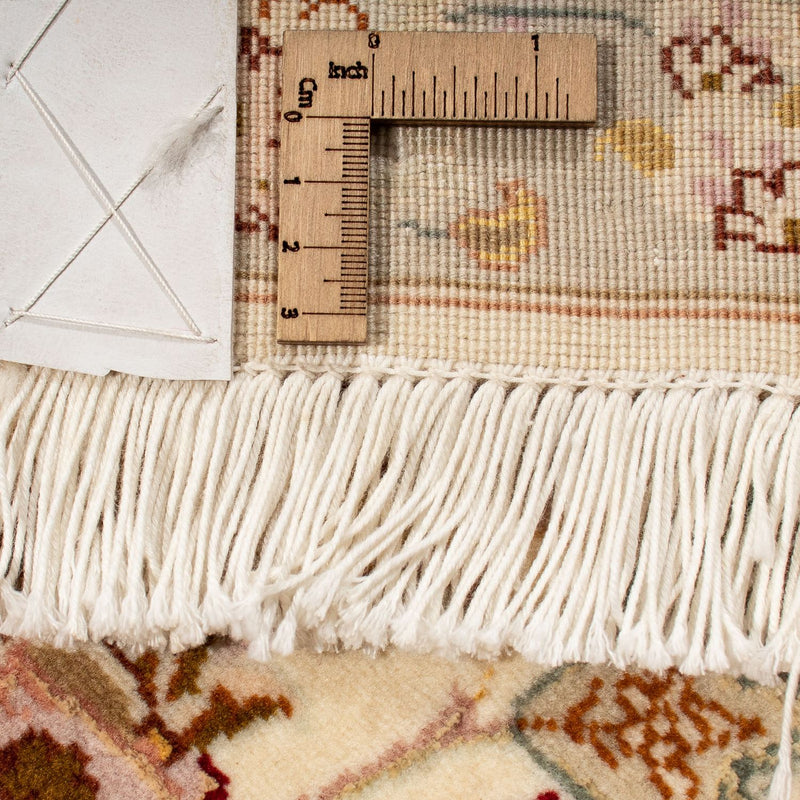 Dywan perski - Tabriz - Królewski kwadratowy  - 212 x 205 cm - beżowy