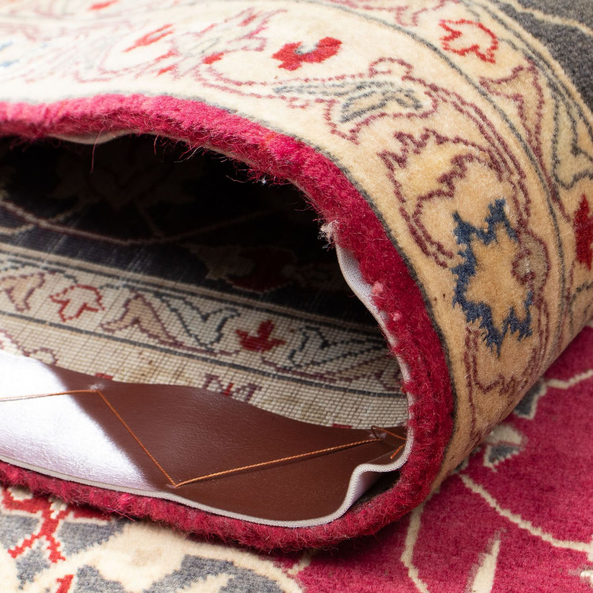 Dywan perski - Tabriz - Królewski - 300 x 202 cm - ciemna czerwień