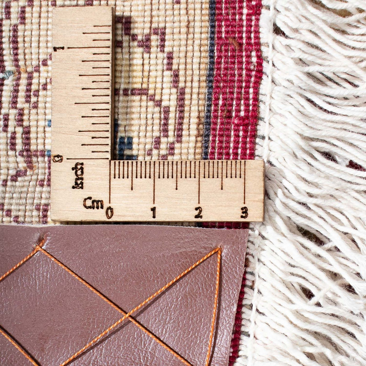 Dywan perski - Tabriz - Królewski - 300 x 202 cm - ciemna czerwień