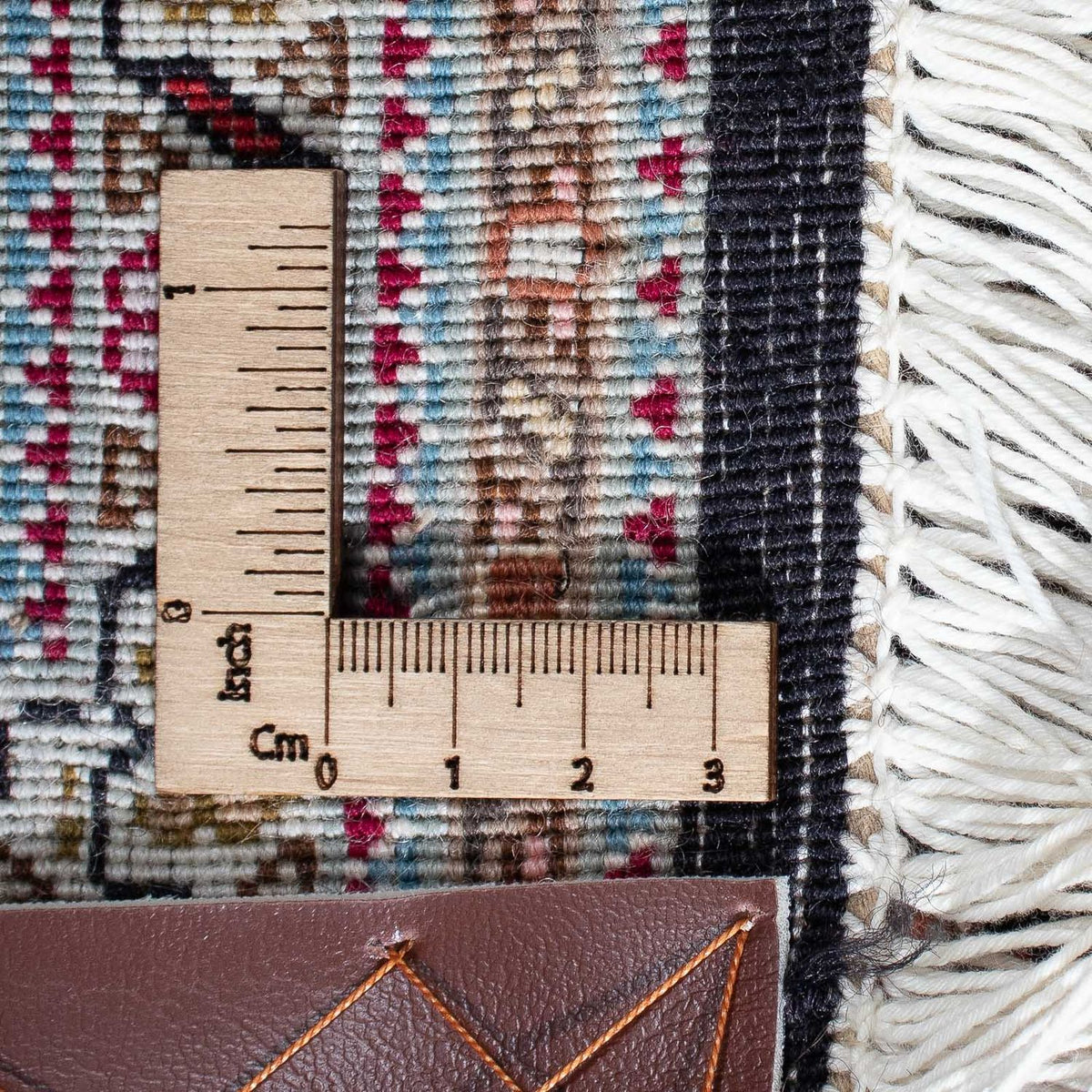 Dywan perski - Tabriz - 215 x 151 cm - ciemnoniebieski