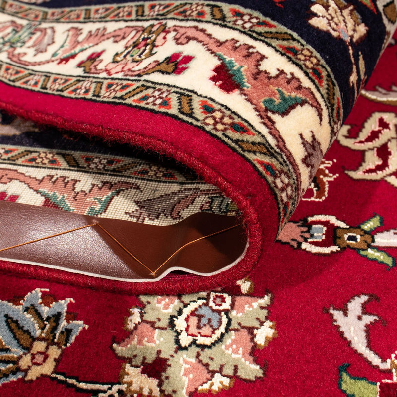 Dywan perski - Tabriz - Królewski kwadratowy  - 254 x 254 cm - czerwony