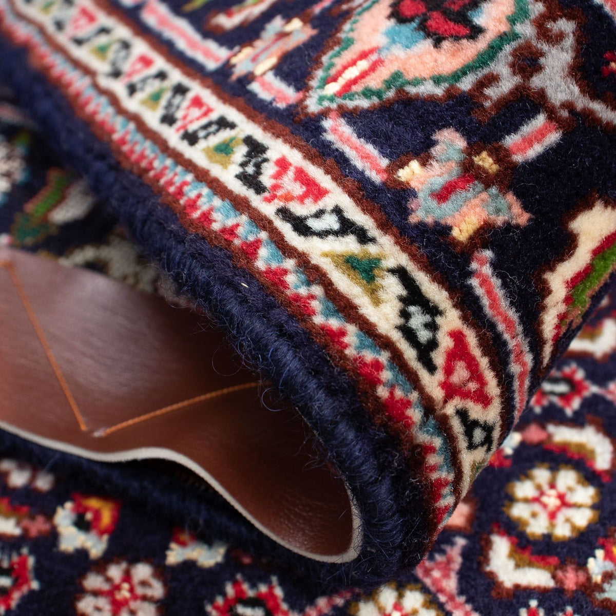 Dywan perski - Tabriz - Królewski - 90 x 63 cm - ciemnoniebieski