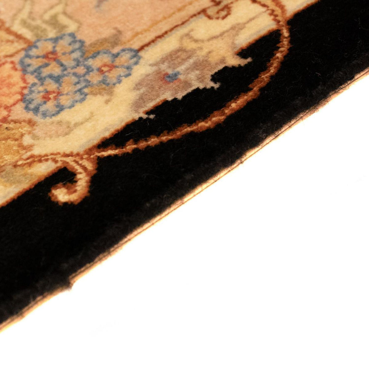 Dywan perski - Tabriz - Królewski - 158 x 100 cm - czarny