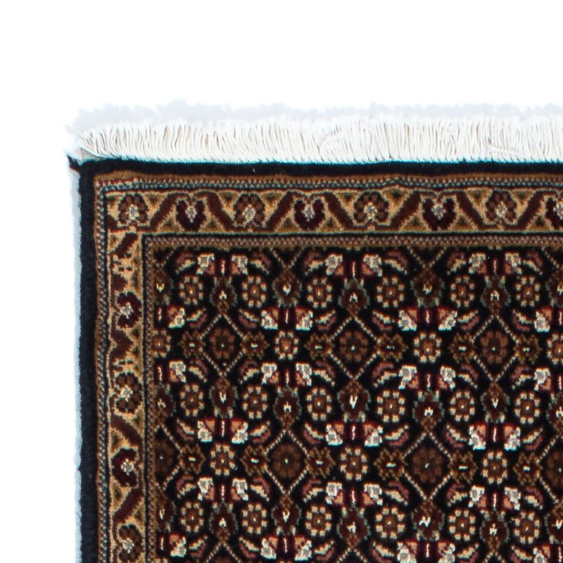 Biegacz Dywan perski - Tabriz - 206 x 70 cm - ciemnoniebieski