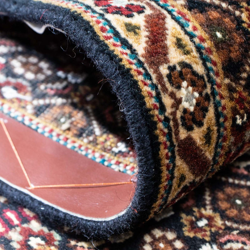 Biegacz Dywan perski - Tabriz - 206 x 70 cm - ciemnoniebieski