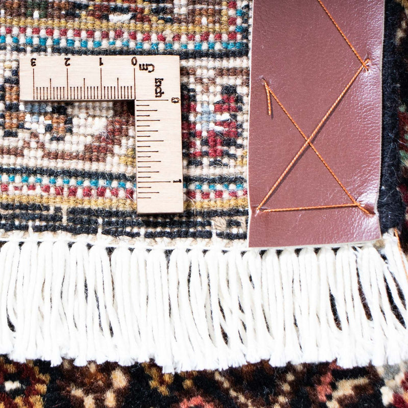 Biegacz Dywan perski - Tabriz - 206 x 70 cm - ciemnoniebieski