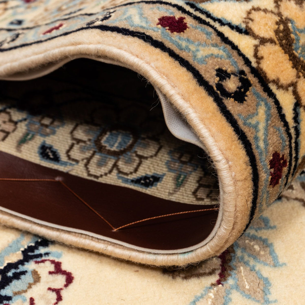 Dywan perski - Nain - Królewski - 348 x 250 cm - beżowy