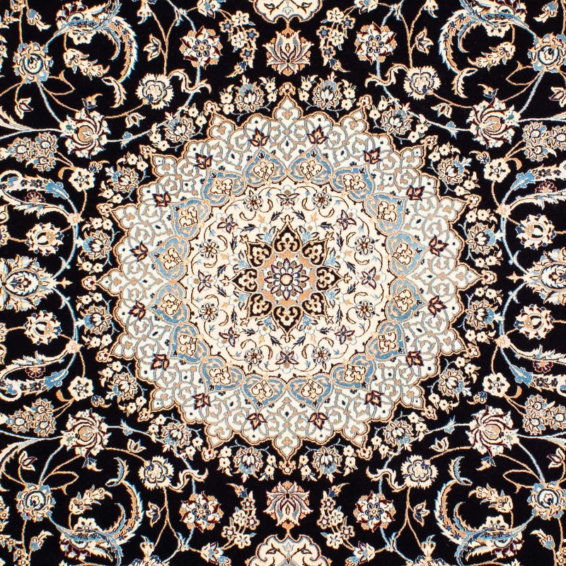 Dywan perski - Nain - Premium - 250 x 170 cm - ciemnoniebieski