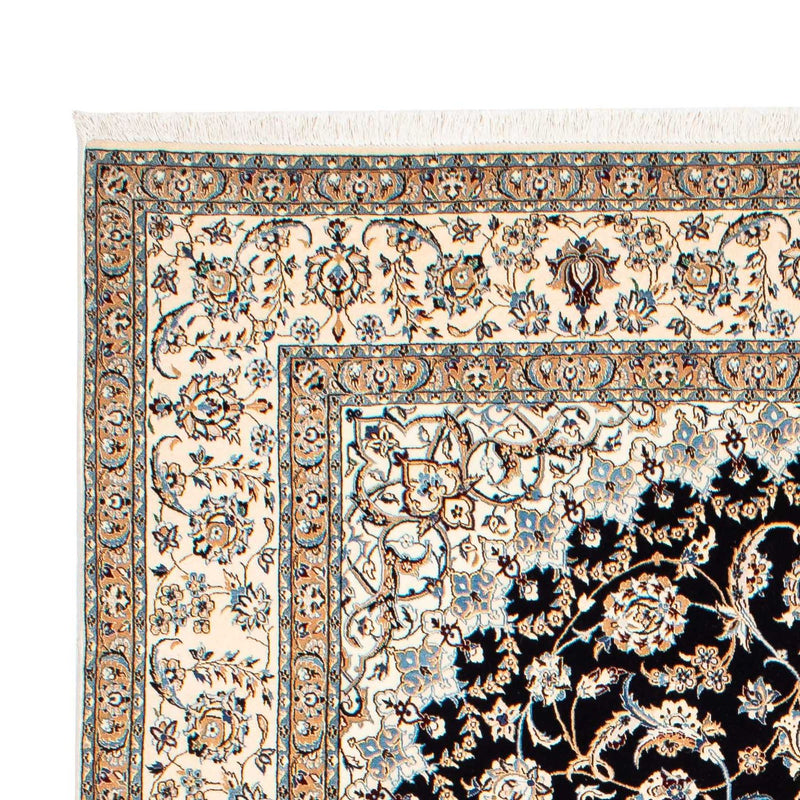 Dywan perski - Nain - Premium - 250 x 170 cm - ciemnoniebieski