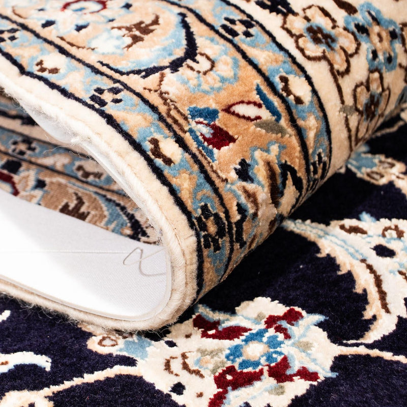 Dywan perski - Nain - Premium - 250 x 170 cm - ciemnoniebieski