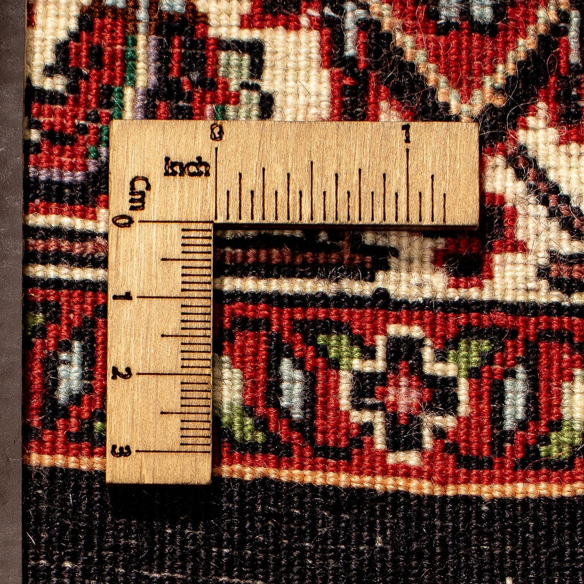 Biegacz Dywan perski - Bijar - 292 x 80 cm - wielokolorowy